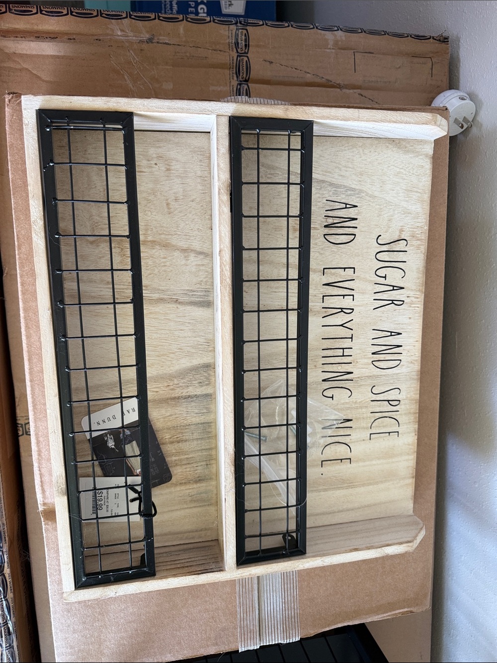 Rae Dunn Spice rack
